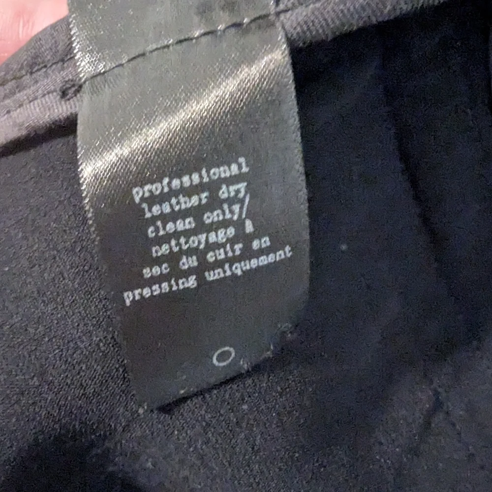Rag&Bone,Black Blazer with Leather Accents,Size 0